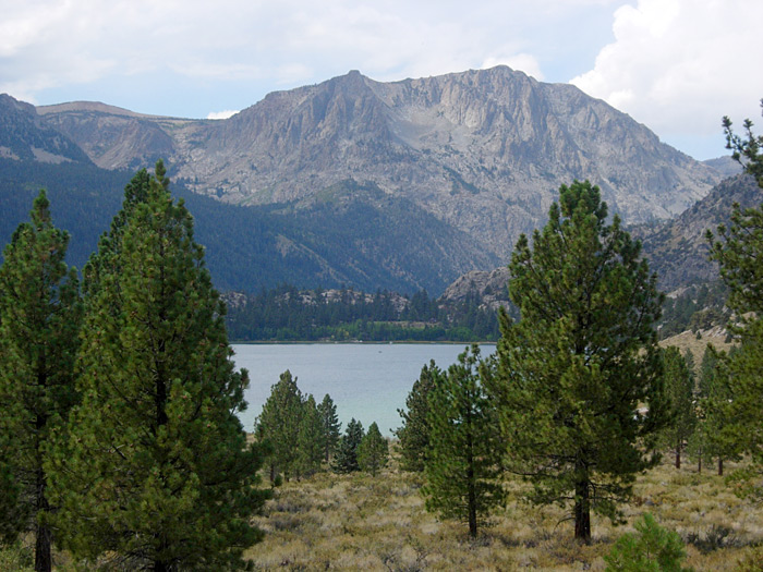 June Lake near Pine CLiff Resort, Carson Peak